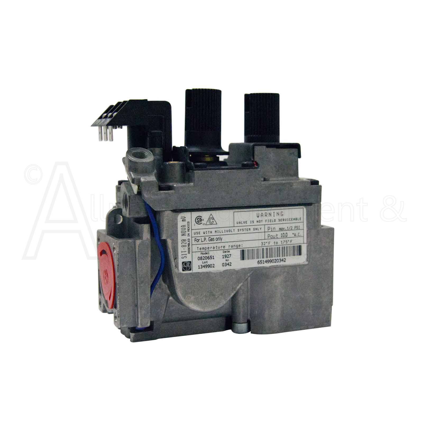 14390 GAS VALVE SIT-820 NOVA Mv Model 0820651