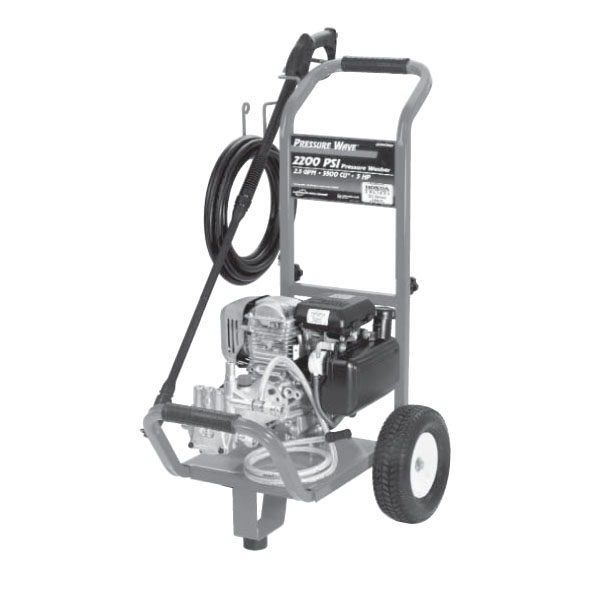 Honda 2200 shop psi pressure washer
