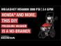 Residential Megashot 3000 PSI Gas Pressure Washer