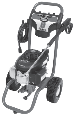 PRESSURE WASHER 2700PSI AT 2.4GPM