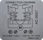 Wiring diagram for Z-AC-0746 4 port pressure switch