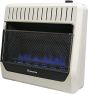 Dual fuel vent free wall heater