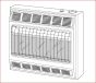 BP2800BTC Vent Free Vanguard wall Heater