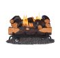 Remington 32000-BTU Dual Burner Natural Gas Fireplace Logs With Thermostat