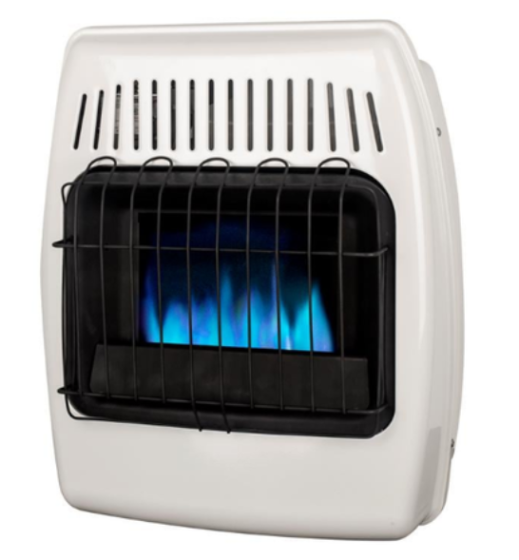 BF30P blue flame propane Dyna-Glo wall heater