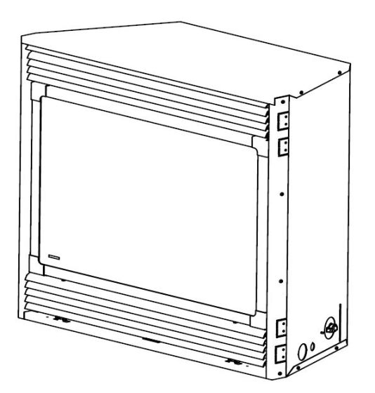 43LDVR is a 43-inch direct vent fireplace