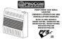 MNSD300TBA-BB Procom Vent Free Gas Wall heater