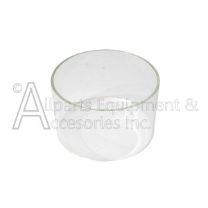 View of glass cylinder