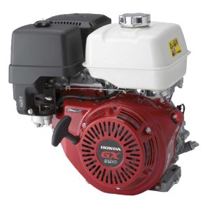 The Honda GX390 100811 engine with a recoil starter.