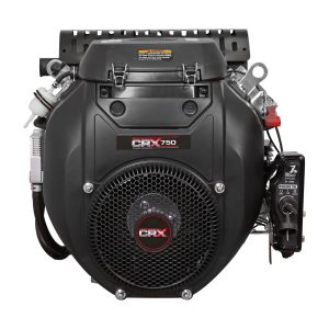 The CRX750 110139 V-Twin engine.