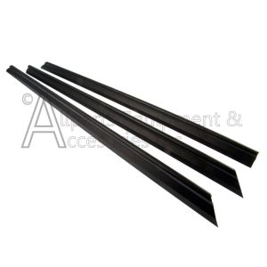 Top view of trim pieces