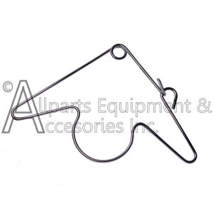 14585P chrome plate tube hanger for heater