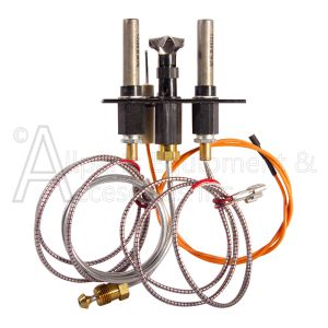 Pilot Assembly PSE-NA406 3 Way Flame Hood for Natural Gas Dual Thermopiles