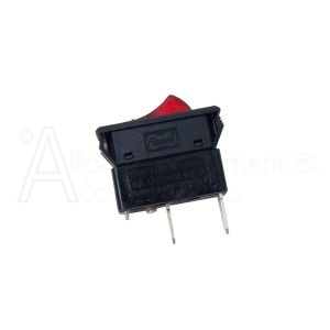 Side view of switch