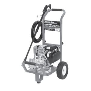 PRESSURE WASHER 2200 PSI 2.7 GPM