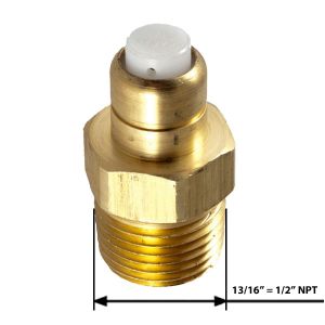 VALVE THERMAL 1/2" NPT