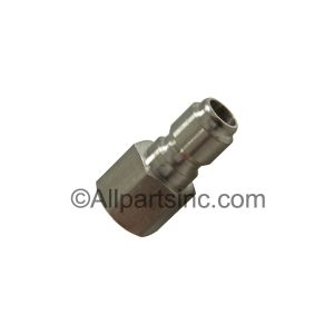 STAINLESS STEEL QC PLUG 3/8 FPT