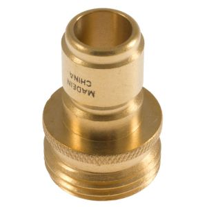 Garden Hose Coupler Quick Connect Fitting Brass 3/4 MGH