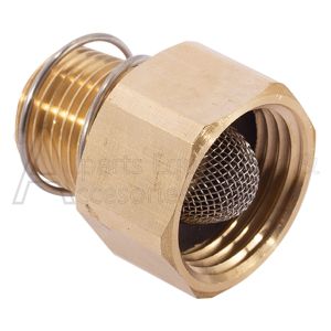 Garden hose side of 24.0056 brass garden hose fitting