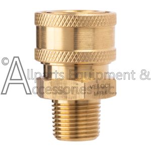24.0070 Brass Quick connect with 3/8" MPT and 3/8" Female Quick Connect socket.