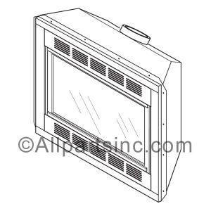 Tudor Direct Vent Fireplace