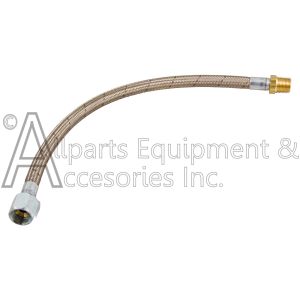 AFTERCOOLER HOSE SS TEFLON 5/8ODX19L