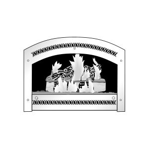 A diagram of the 36 DV XL from Fireplace Xtrodinair.