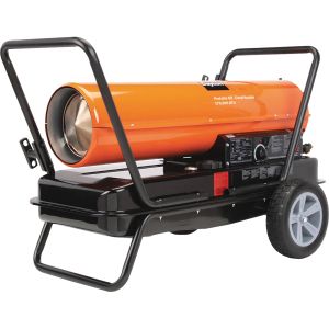 The Dayton 3VE51E portable kerosene heater.