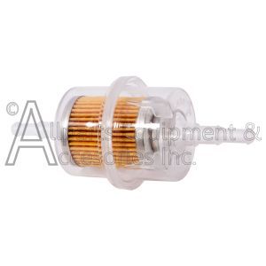 INLINE FILTER WITH PLEATED CARTRIDGE