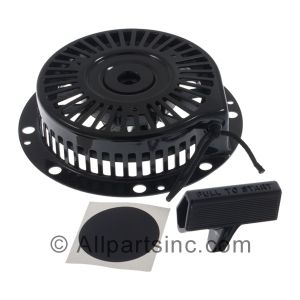 Starter rewind assembly