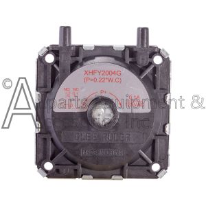 The front of the 60030 Glee Ruler pressure switch, with specifications on the front.