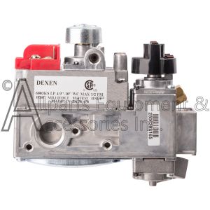 Dexen Propane Gas Millivolt Valve with Manual Adjustable Flame Height Control