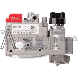 Dexen Natural Gas Vent-Free Millivolt Valve - Fixed Flame Height Muti-Port 8MM TC
