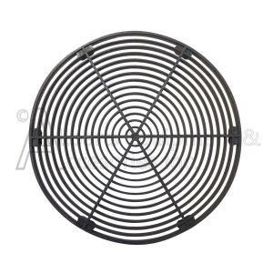 Front view of fan guard