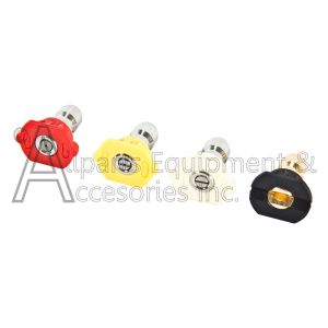 NOZZLE SET 3.0 4PC 1/4 QC-M 0,15,40,SOAP