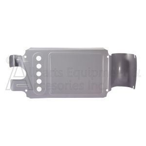 PLATE, DASHBOARD SILVER 11.75" C-C