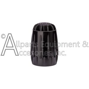 Black plastic unloader knob