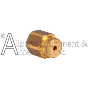 Pressure washer pump boost valve cap