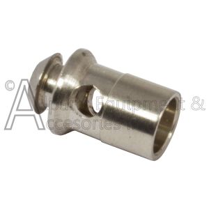 Profile of updated 7106697 check valve core with enhanced design for longer life.