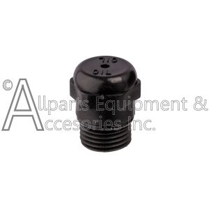 7108868 black plastic breather cap for a pressure washer pump