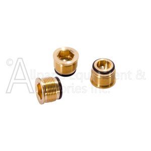 3 VALVE CAPs WITH O RINGs