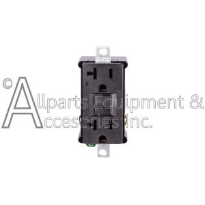 The plugs on the Hustler 7111054 electrical socket.