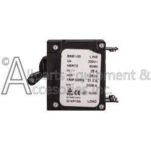 7113255 main breaker double throw switch label
