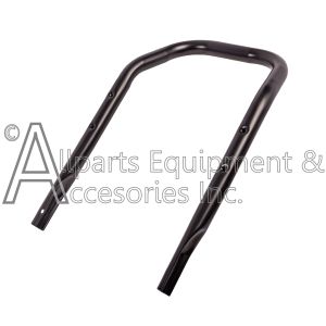 7114065BK1 black steel vertical handle tube