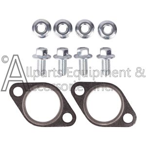 7119652 muffler mounting kit with gaskets, screws, and nuts