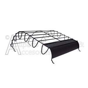 Top side view of wire guard