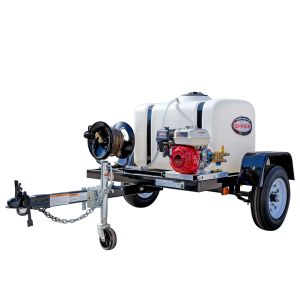 Mobile Trailer Simpson Pressure Washer - 3200 PSI @ 2.8 GPM