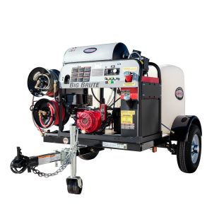 Simpson 4000 PSI 4.0 GPM Mobile Trailer Pressure Washer - GX390 Honda Engine