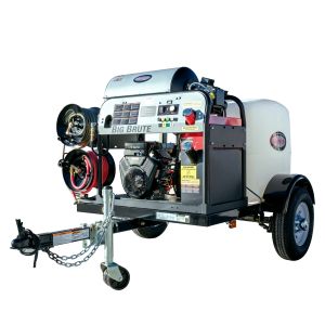 Professional Mobile Trailer Pressure Washer - 4000 PSI @ 4.0 GPM