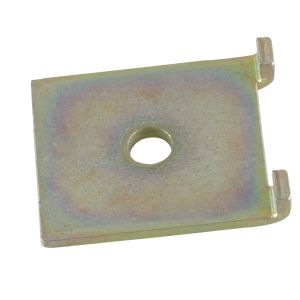 Clamp block for straps on radial pumps
